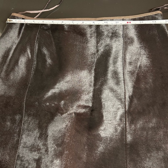 Ralph Lauren Black Label Pony Hair Skirt - Picture 6 of 6